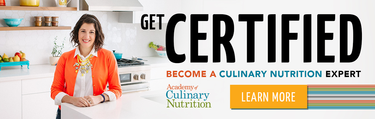 Become a culinary nutrition expert