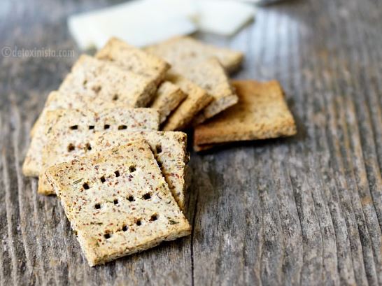Almond Pulp Crackers - uses for almond pulp