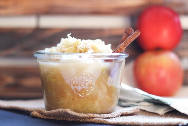 Sauerkraut with apples