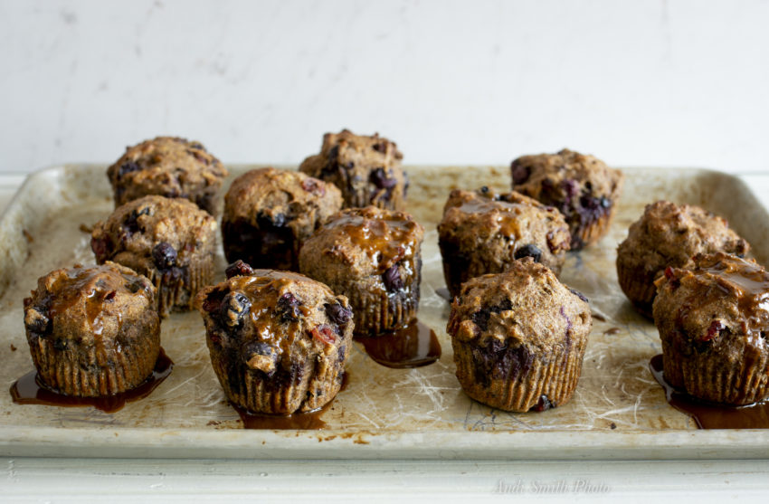 Gluten-Free Berry Walnut Muffins