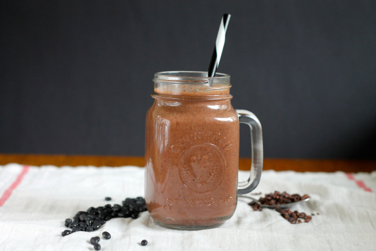 Black Bean Brownie Protein Smoothie