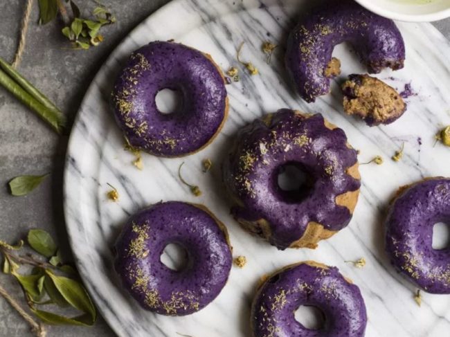 Blueberry Healthy Frosting