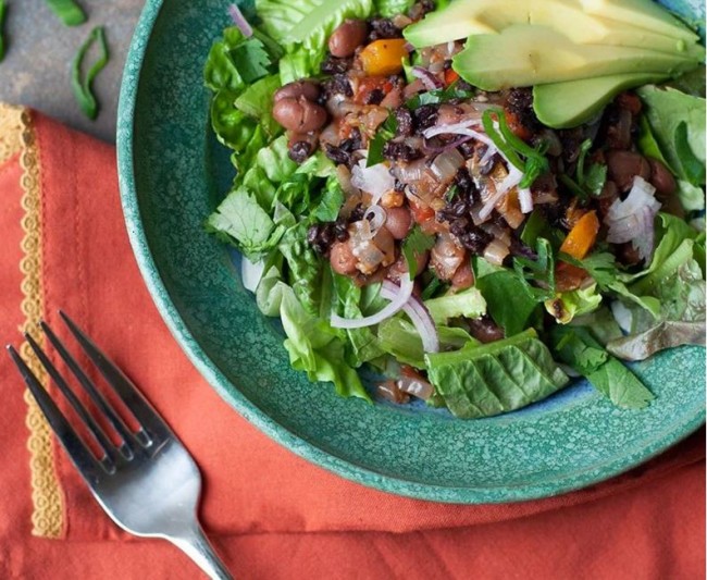 From Scratch Burrito Bowl - eat healthy at work