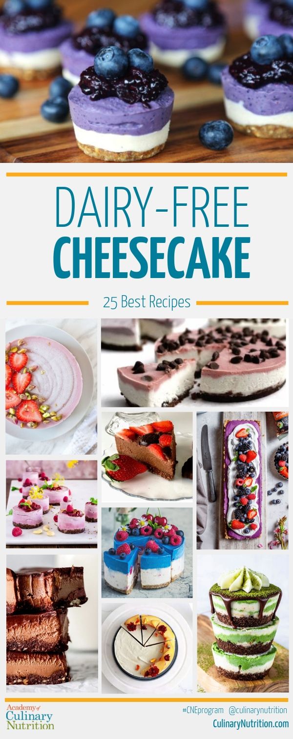 Dairy-free cheesecake recipes