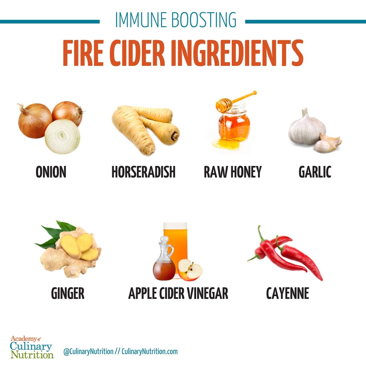 immune boosting Fire Cider 