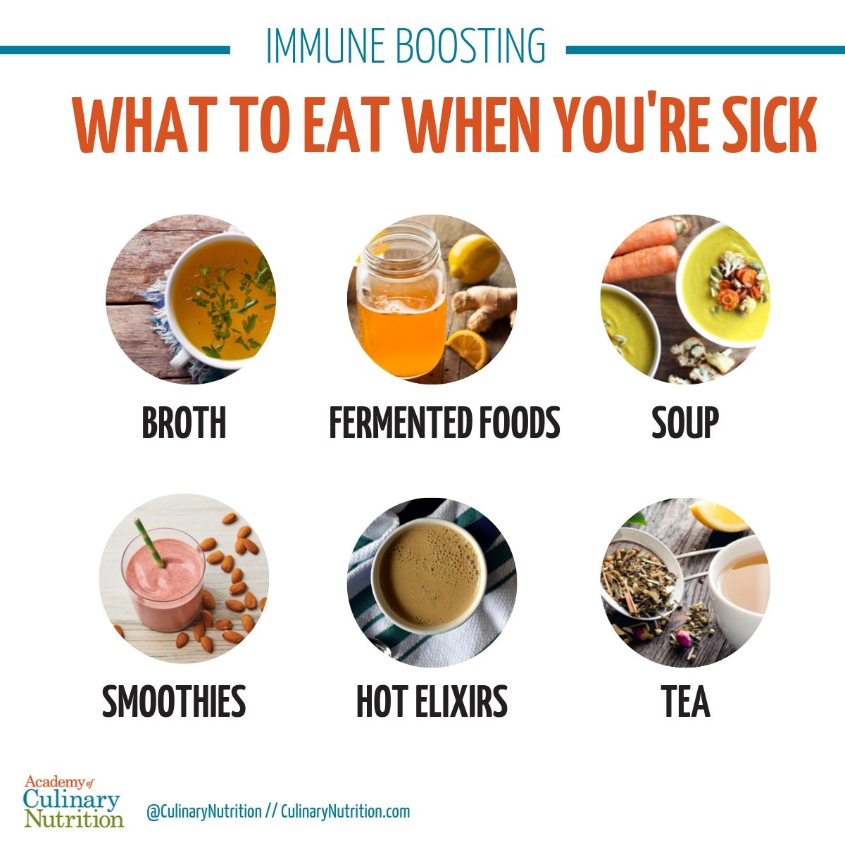 what to eat when you're sick immune boosting