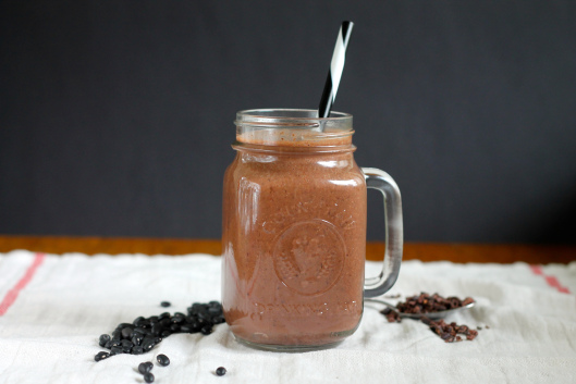 Chocolate Black Bean Brownie Smoothie