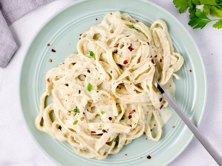 Creamy Cauliflower alfredo