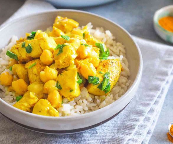 Turmeric Chicken Dinner