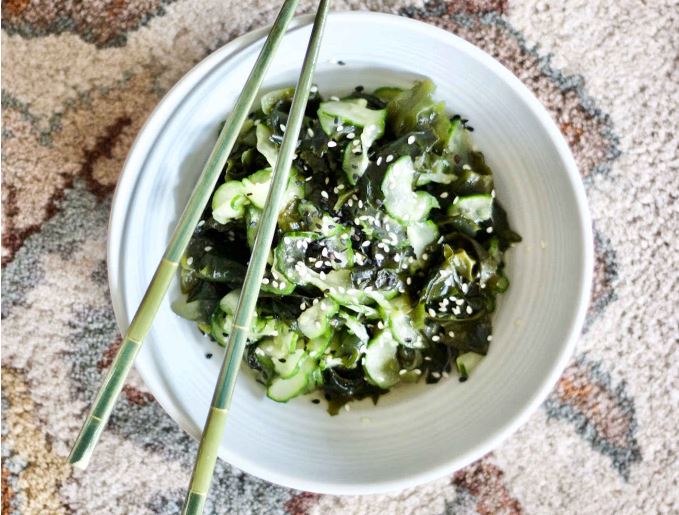 Cucumber Wakame Salad