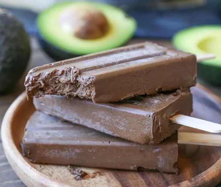 Vegan fudgesicles
