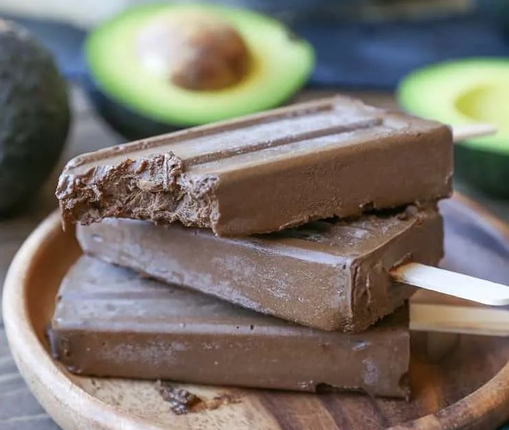 Vegan fudgesicles