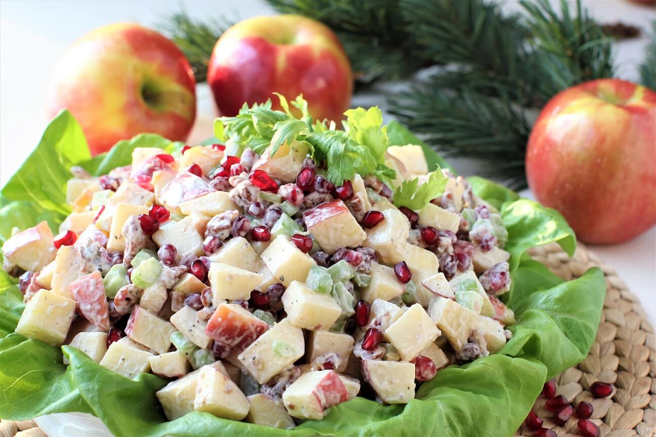 Ways to use apples - in salad