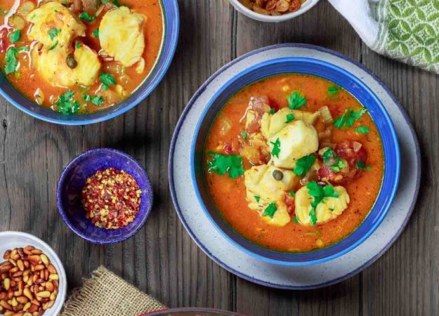 Sicilian-Style Fish Stew - One Pot Meals