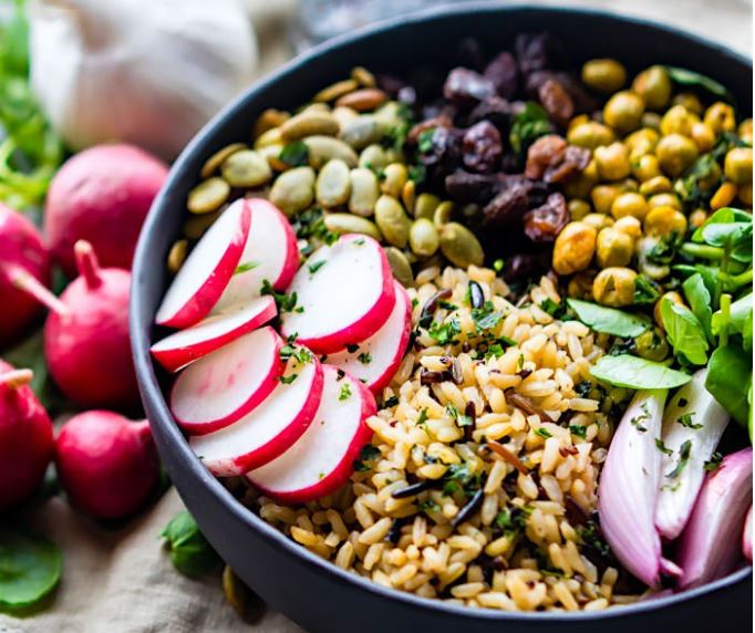 Garden Veggie Buddha Bowl