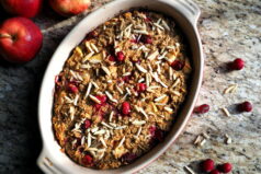 Cranberry Apple Baked Oatmeal