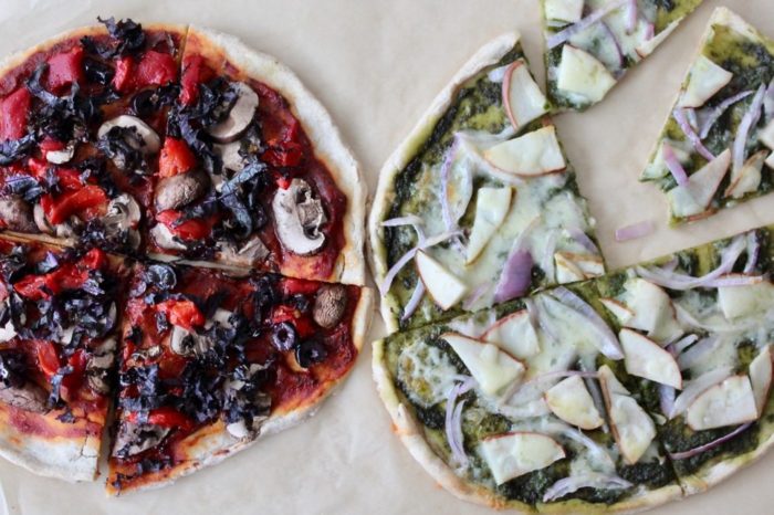 homemade Gluten-Free pizza crusts