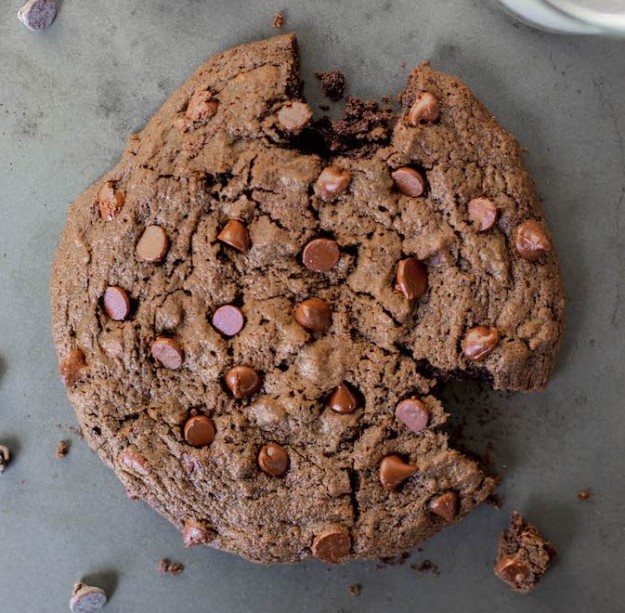 Gluten-Free Vegan Brownie Cookie for One