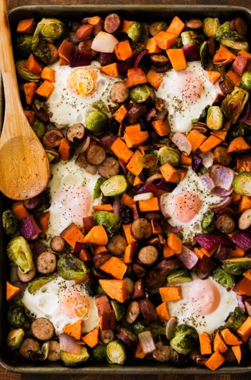 Sheet pan breakfast