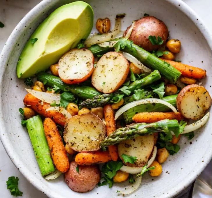 Vegan Sheet Pan Dinner