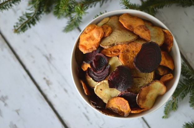 Homemade Root Vegetable Chips - Top 25 Kid-Friendly Food Blogs