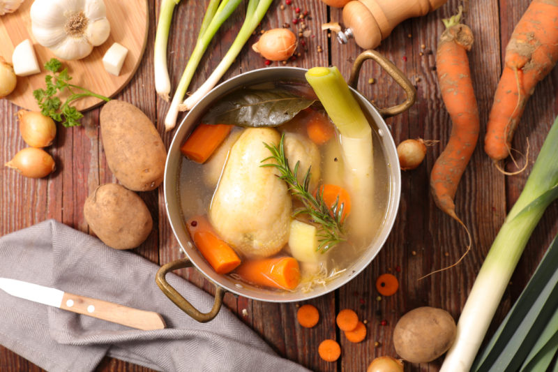 How to Cook a Whole Chicken Picture with Vegetables