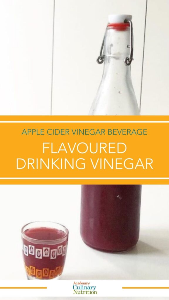 How to make drinking vinegar -digestive shrub