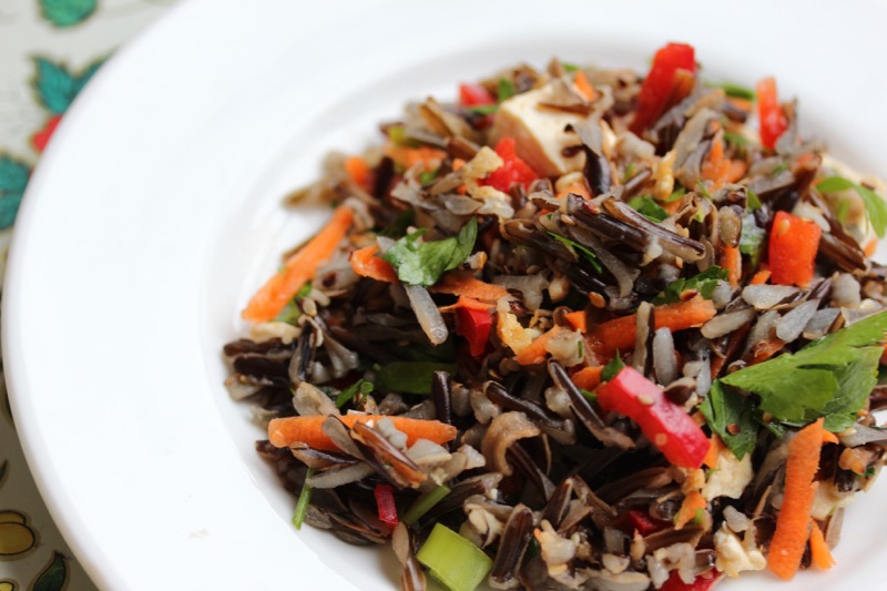 Wild Rice Protein Power Salad