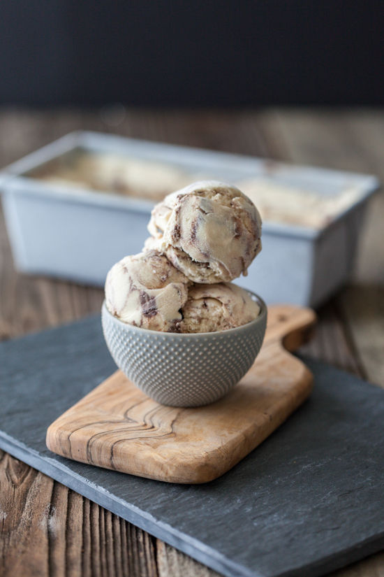 Dairy-Free Marble Fudge Ice Cream