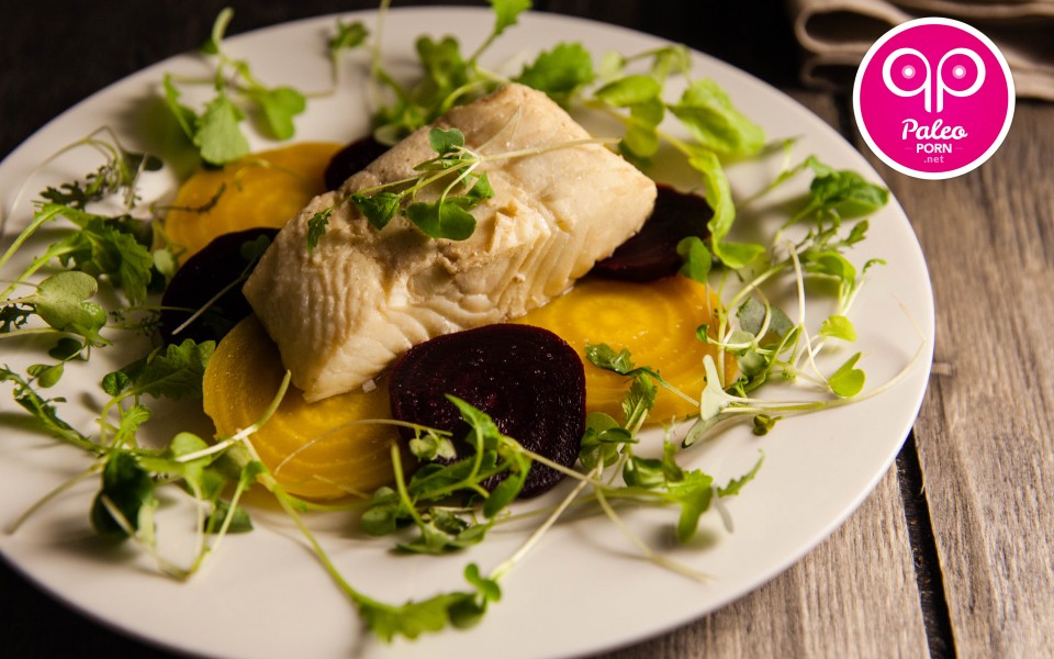 Paleo-Recipe-Poached-Halibut-with-Beets - Paleo Diet Blogs