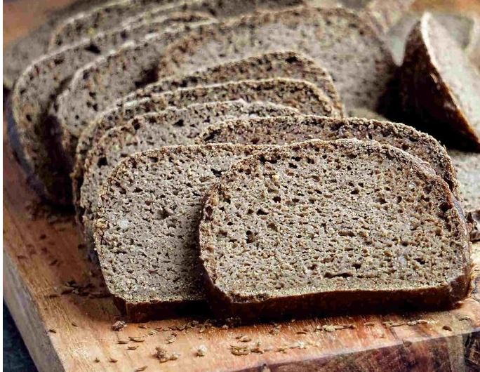Gluten-free sourdough pumpernickel bread