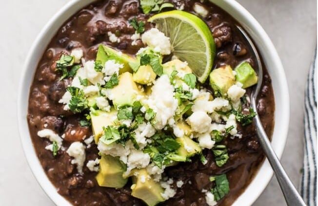 Dairy-Free Black Bean Soup