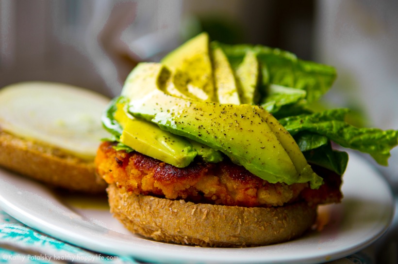 Sweet Potato Veggie Burger