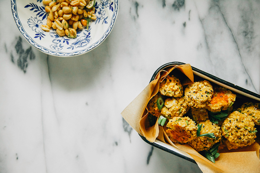 Spring Onion Falafel with Millet by The First Mess