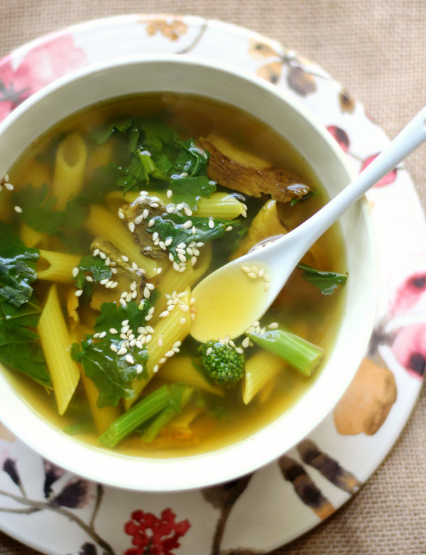 Cooking for One - Tummy Healing Soup