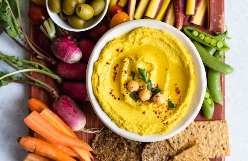 Essential Picnic Recipes- Turmeric Hummus