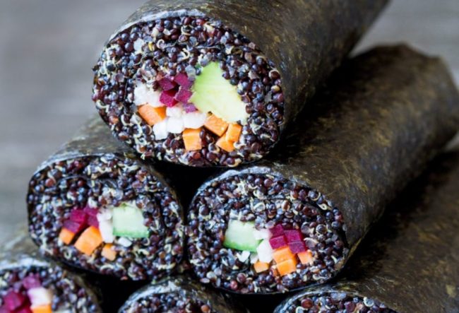 Veggie Quinoa Sushi Rolls - Essential Gluten-Free Picnic Recipes