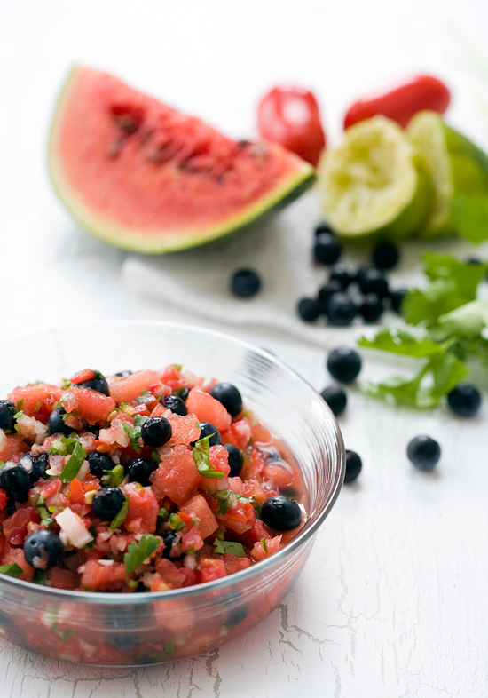 Watermelon salsa