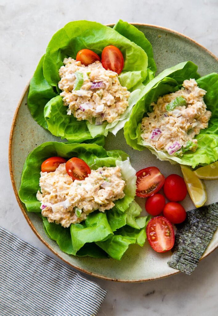 Vegan Chickpea Tuna Salad