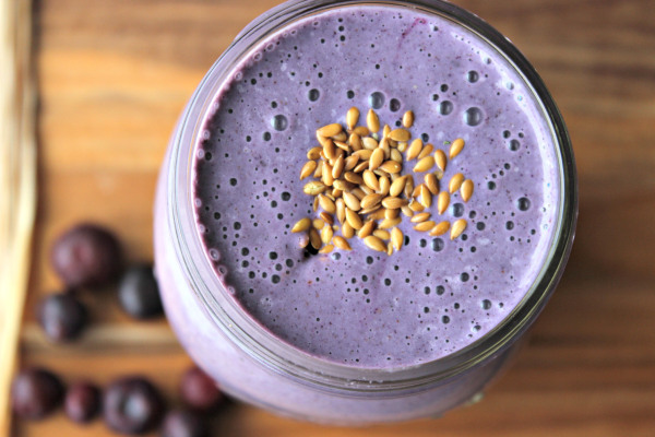 Gluten-Free Blog - blueberry smoothie