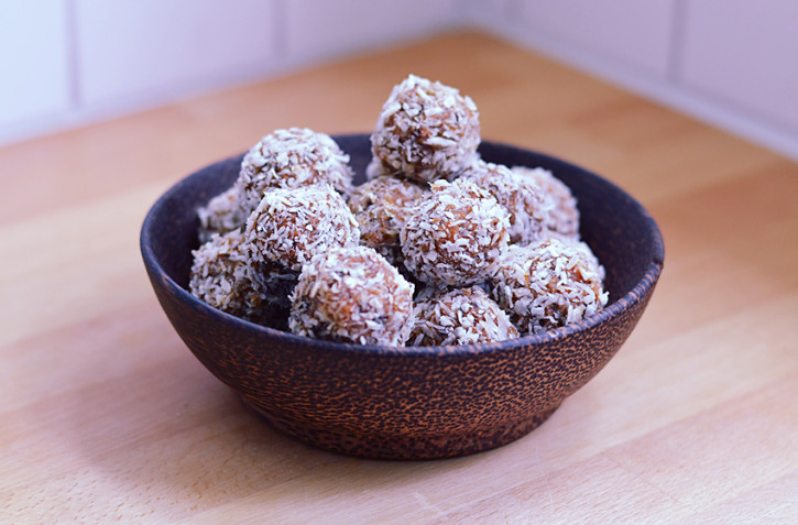 Carrot Cake Bites Recipe - whole coconut