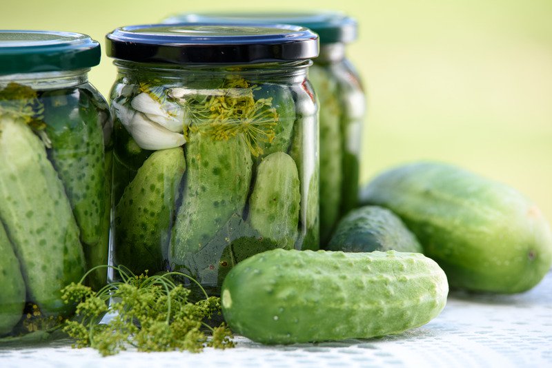 make pickles - fermented foods